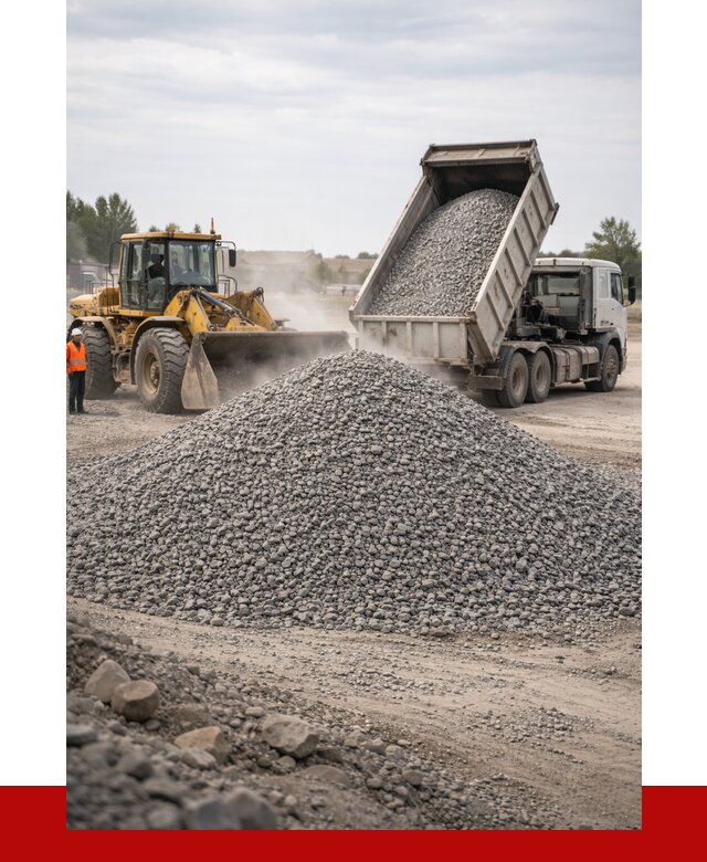 Купить щебень с доставкой в Сегеже от 2601 руб. | ПРОНЕРУДСгж