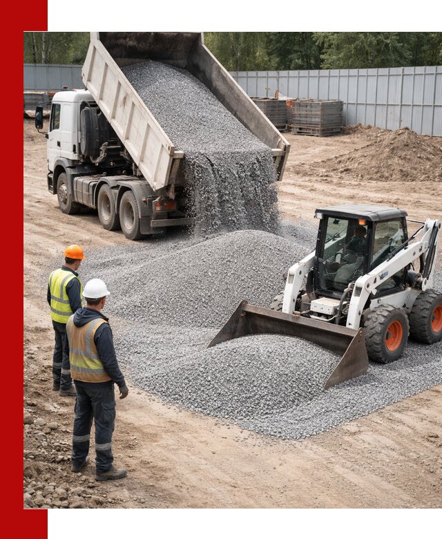 Доставка и продажа гранитного щебня фракции 0-5 в Сегеже