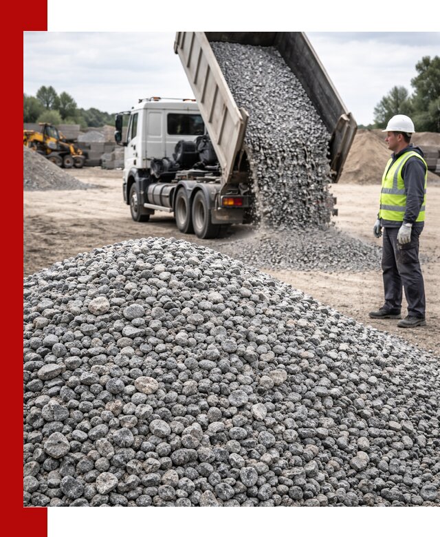 Доставка и продажа гранитного щебня фракции 5-20 в Сегеже