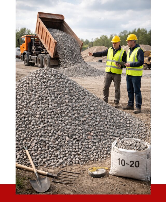Гранитный щебень фракция 10-20 в Сегеже от 4370 руб.|ПРОНЕРУДСгж