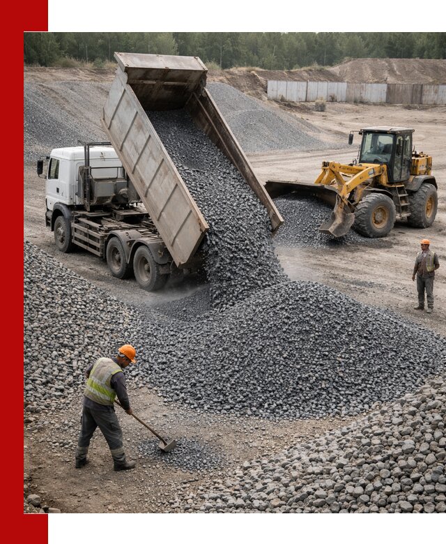 Щебень габбро-диабаз фр. 5-20 с доставкой в Сегеже