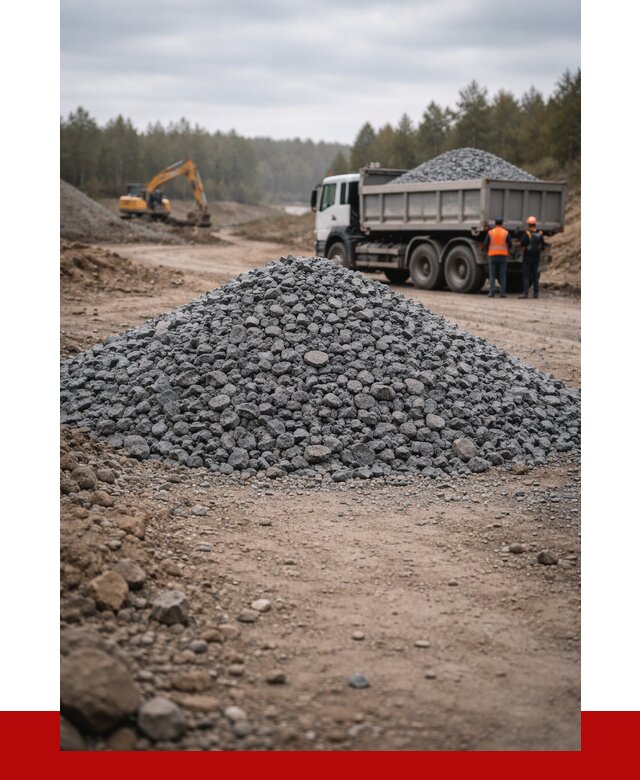 Щебень габбро диабаз фракция 40-70 в Сегеже от 2289 р-ПРОНЕРУДСгж