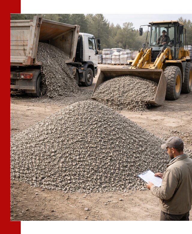 Гравийный щебень фракция 5–10 с доставкой в Сегеже