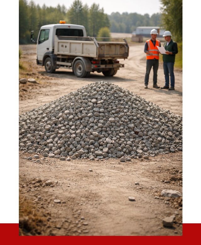 Гравийный щебень фракция 20-40 в Сегеже от 1249 р. | ПРОНЕРУДСгж