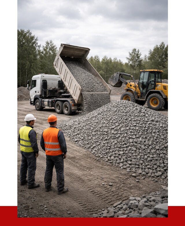 Гравийный щебень фракция 40-70 в Сегеже от 9885р | ПРОНЕРУДСгж