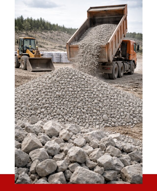 Доломитовый щебень фр. 20-40 в Сегеже от 4370 р. | ПРОНЕРУДСгж