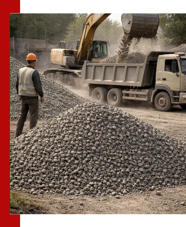 Шлаковый щебень фракция 5-20 с доставкой в Сегеже