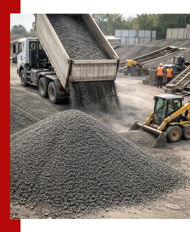 Вторичный щебень фракция 0–5 с доставкой в Сегеже