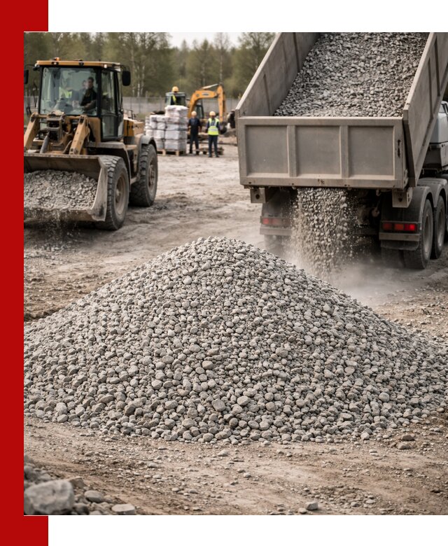 Вторичный щебень фракции 5-20 в Сегеже — доставка и продажа крупнотоннажно