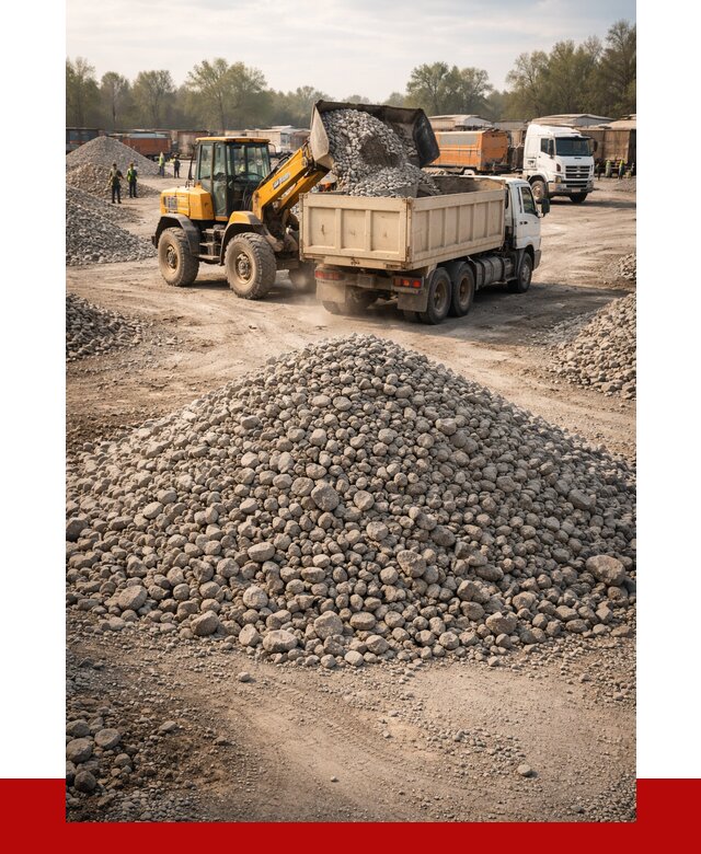 Вторичный щебень фракция 40-70 в Сегеже от 1810 р, ПРОНЕРУДСгж