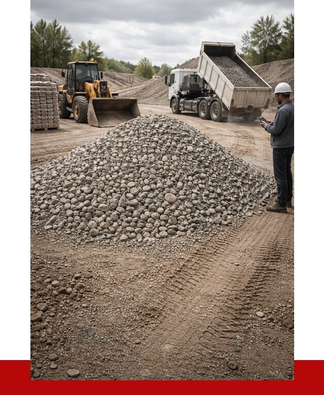 Купить бетонный щебень в Сегеже, от 3330 р. ПРОНЕРУДСгж