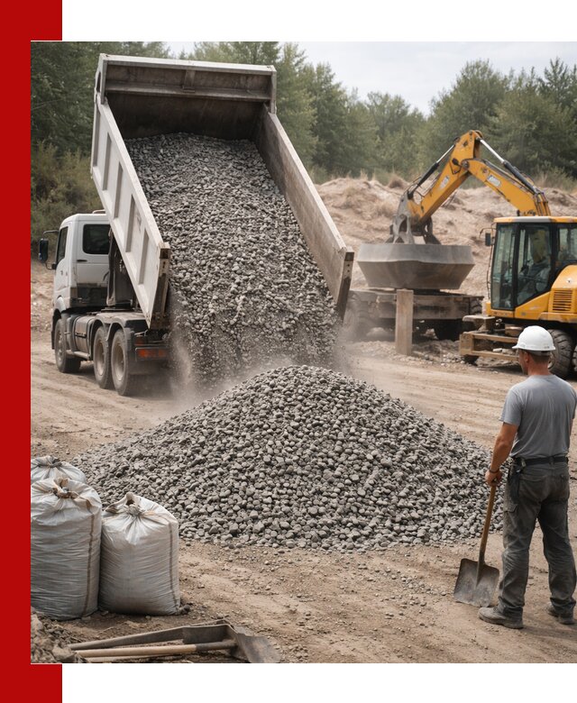 Доставка и продажа бетонного щебня в Сегеже