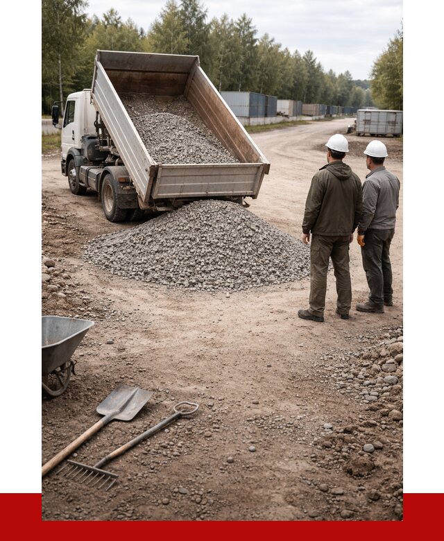 Бетонный щебень фракция 5-20 в Сегеже от 3330 р., ПРОНЕРУДСгж