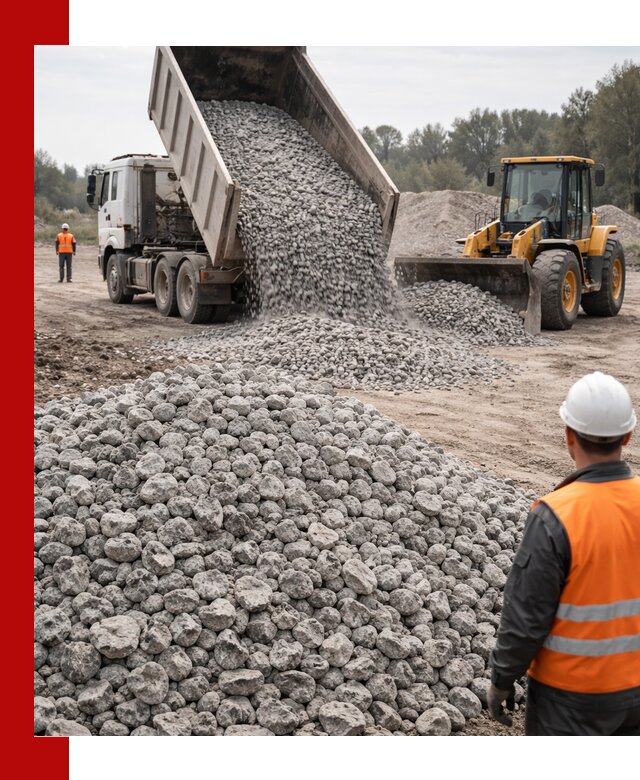 Доставка бетонного щебня фракции 20-40 в Сегеже