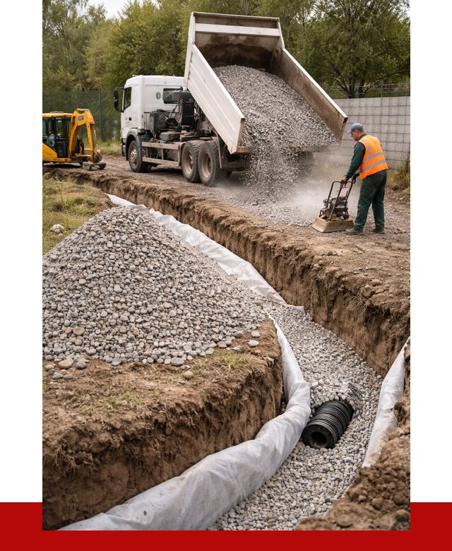 Щебень для дренажа в Сегеже от 1925 р., ПРОНЕРУДСгж доставка