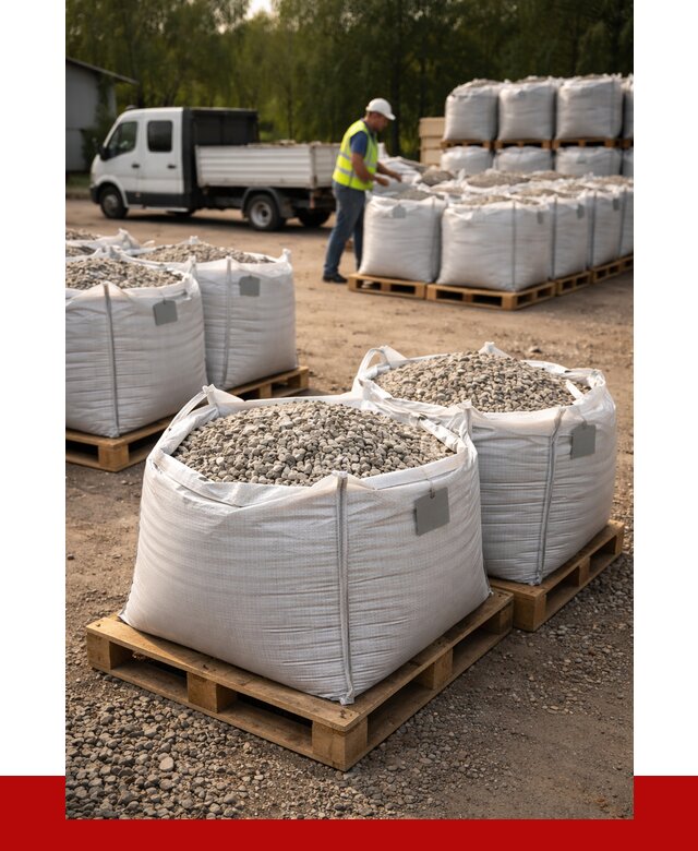 Щебень в мешках с доставкой в Сегеже от 4370 р. | ПРОНЕРУДСгж