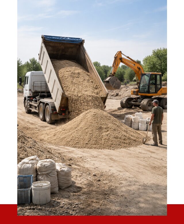 Купить речной песок в Сегеже от 1249 р. за куб | ПРОНЕРУДСгж