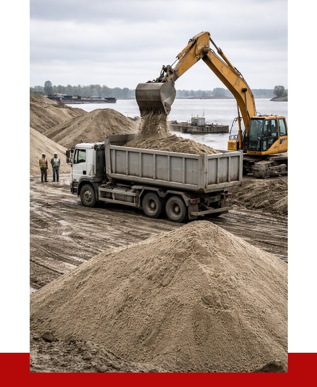 Купить речной песок навалом в Сегеже от 1873 р., ПРОНЕРУДСгж