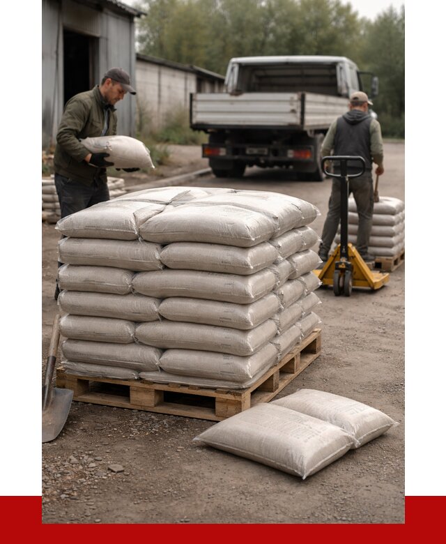 Речной песок в мешках в Сегеже от 4370 р. | ПРОНЕРУДСгж
