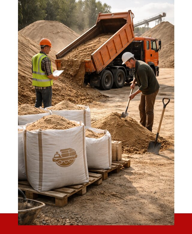 Строительный песок в Сегеже от 2289 р. с доставкой, ПРОНЕРУДСгж