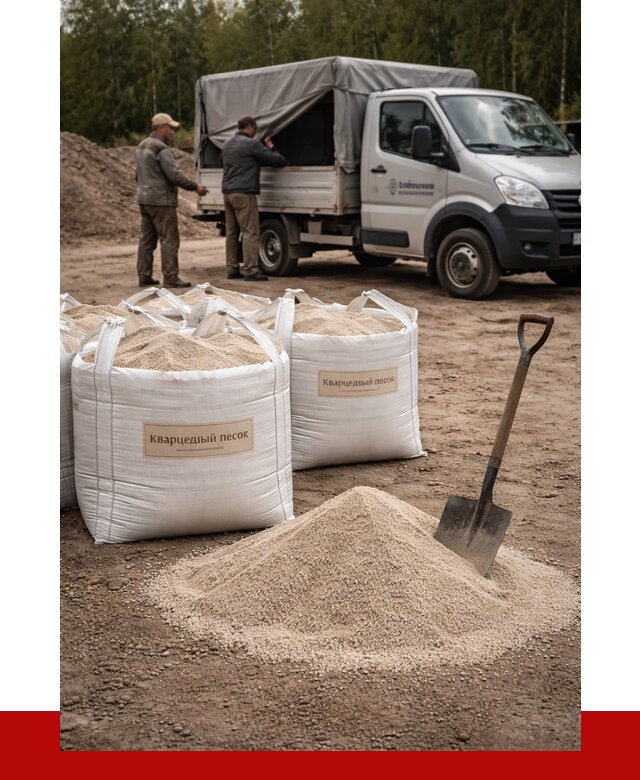 Кварцевый песок для пескоструя в Сегеже от 4682 р. | ПРОНЕРУДСгж