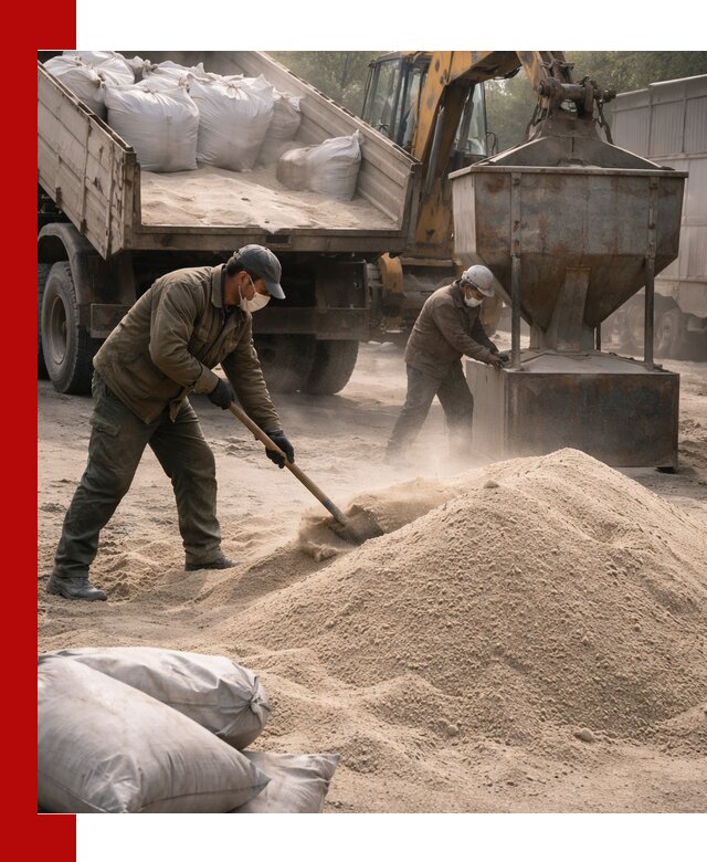 Кварцевый песок для пескоструя в Сегеже — доставка и качество