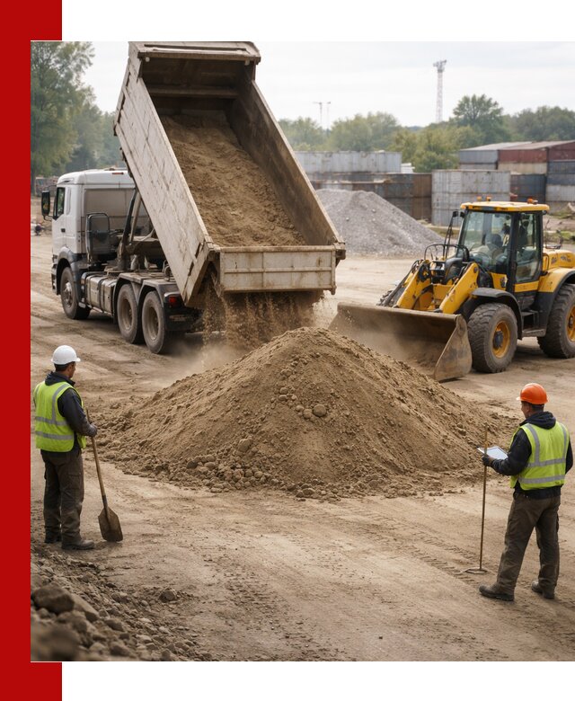 Доставка и продажа пескогрунта оптом и в розницу в Сегеже