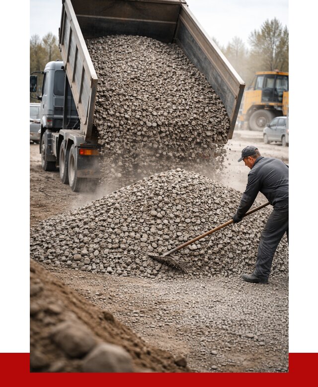 Гравий фракция 20-40 в Сегеже от 2601 р. доставка | ПРОНЕРУДСгж