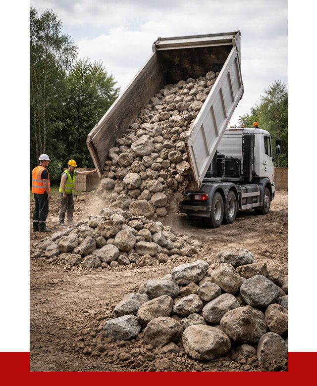 Купить булыжник в Сегеже с доставкой от 4682 р. за куб | ПРОНЕРУДСгж