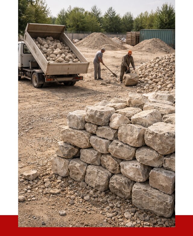 Бутовый камень известняковый в Сегеже от 4370 р. | ПРОНЕРУДСгж