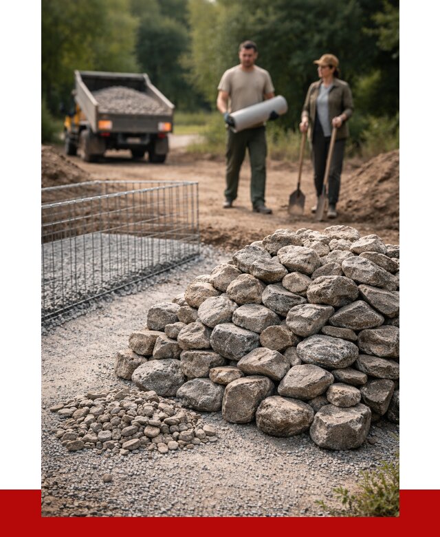 Камень для габионов фракция 100-200 в Сегеже от 4994 р. | ПРОНЕРУДСгж