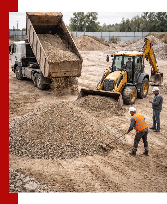 Поставка и доставка ПГС С4 в мешках и самосвалах в Сегеже