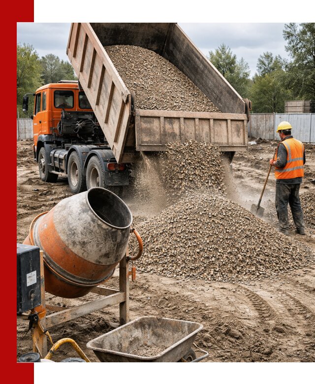 Опгс для бетона с доставкой самосвалом в Сегеже от производителя
