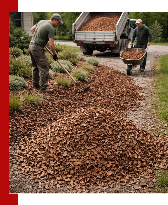 Крошка для мульчирования с доставкой в Сегеже