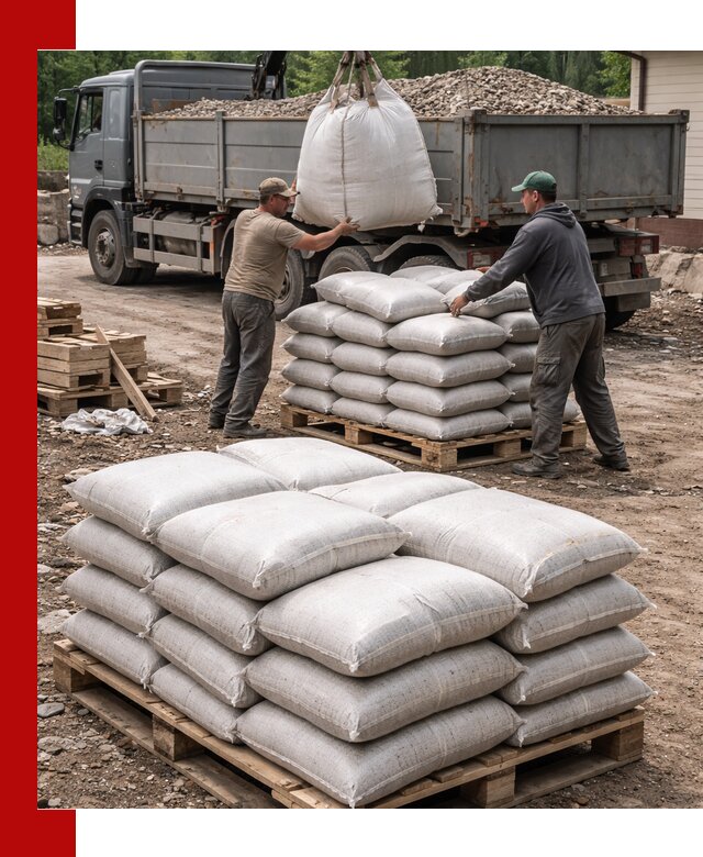 Керамзит в мешках с доставкой в Сегеже от компании-поставщика
