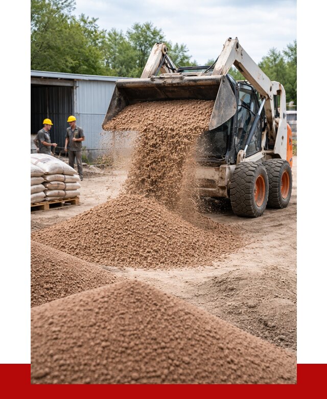 Керамзитовый песок в Сегеже с доставкой от 4682 р. | ПРОНЕРУДСгж
