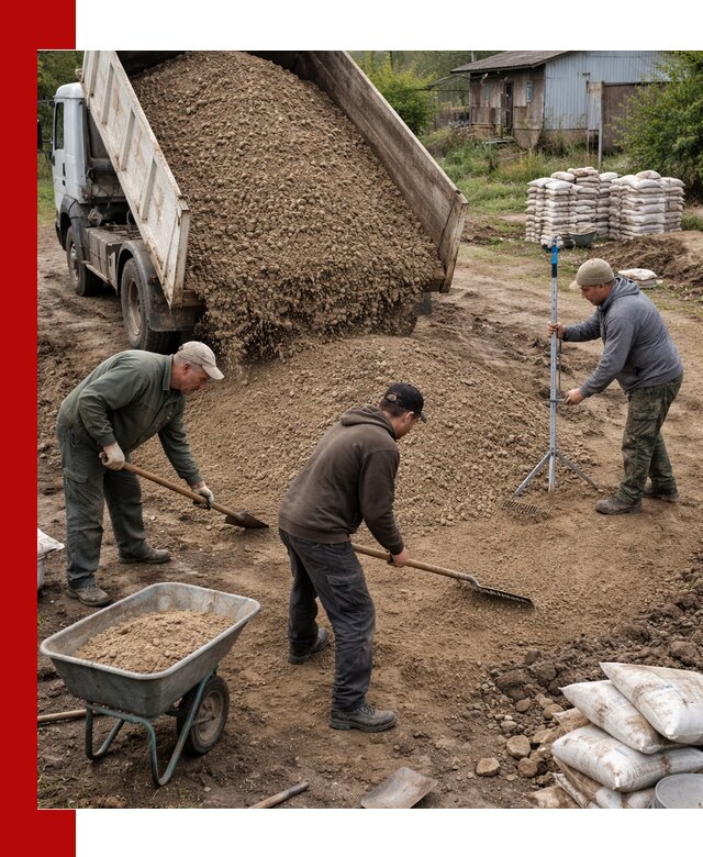 Керамзитовый песок с доставкой в Сегеже оптом и в розницу