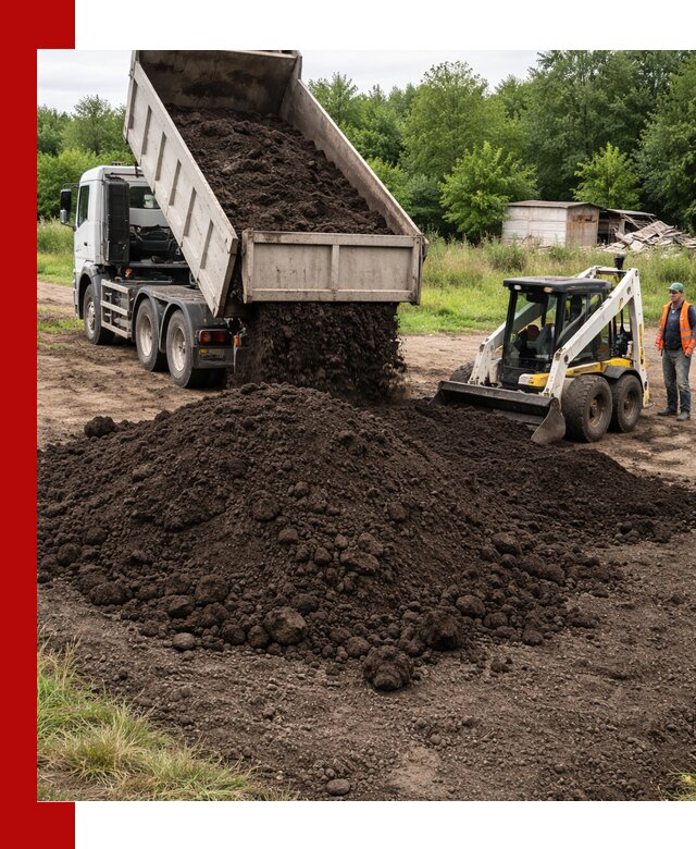 Поставка плодородной земли с доставкой самосвалом в Сегеже
