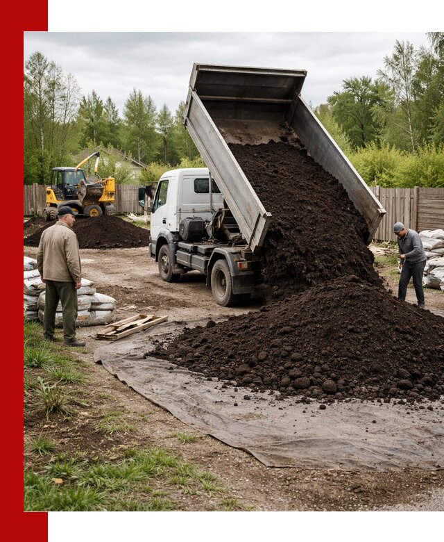 Доставка качественного почвогрунта в Сегеже оптом и в розницу