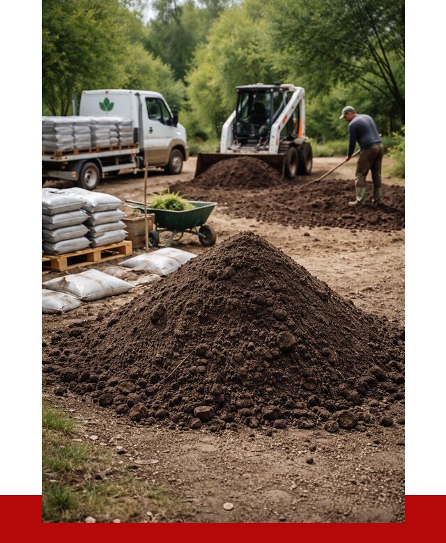 Грунт для озеленения с доставкой в Сегеже от 1873 р. | ПРОНЕРУДСгж