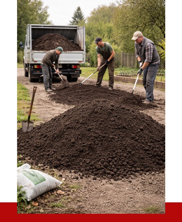 Купить землю для огорода в Сегеже от 3330 р./куб | ПРОНЕРУДСгж