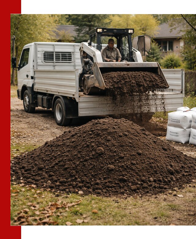 Доставка садовой земли в больших объёмах в Сегеже
