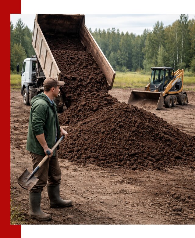 Купить верховой торф с доставкой в Сегеже для садоводства и растений