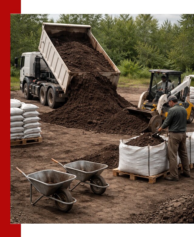 Доставка и продажа торфогрунта в Сегеже оптом и в розницу