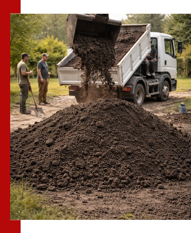 Доставка и продажа чернозема в Сегеже оптом и в розницу