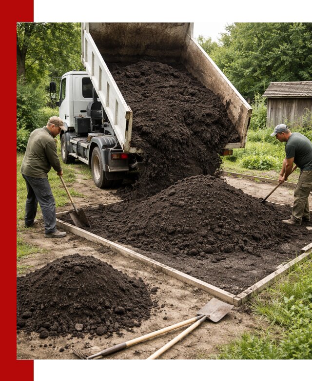 Купить чистый чернозем для огорода с доставкой в Сегеже