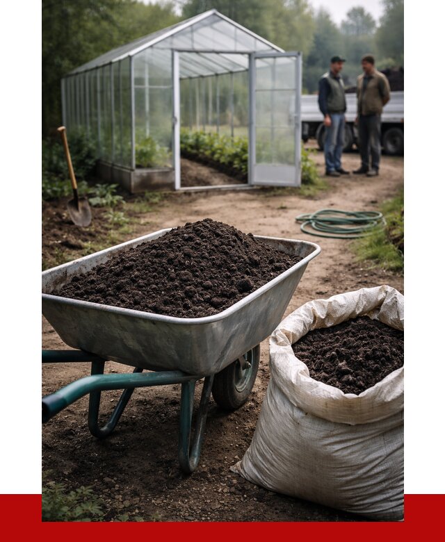 Чернозем для теплицы в Сегеже с доставкой от 1561 р. | ПРОНЕРУДСгж