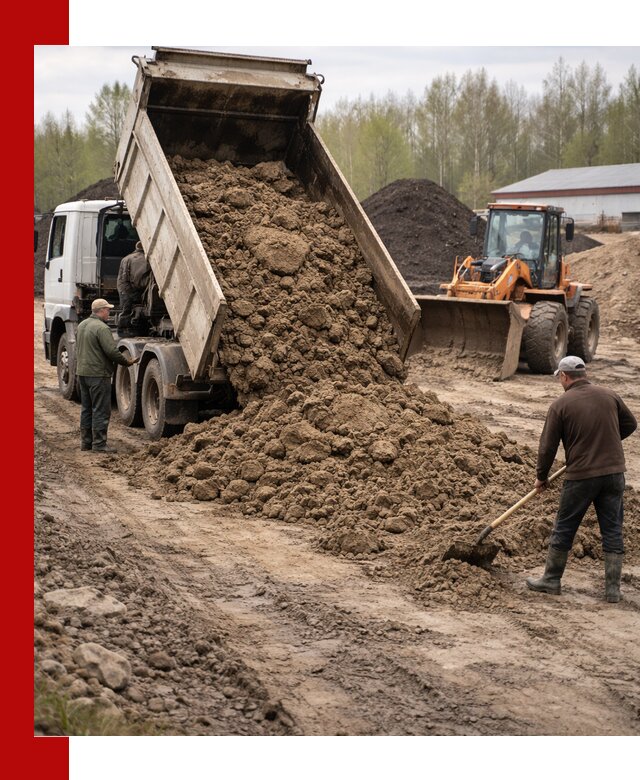 Доставка глин и суглинков в Сегеже оптом и вкрай