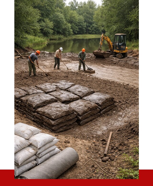 Купить глину для пруда в Сегеже от 4682 р. с доставкой | ПРОНЕРУДСгж