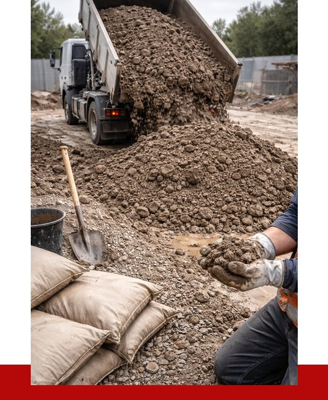 Купить глина для засыпки в Сегеже от 1249 р. за куб | ПРОНЕРУДСгж